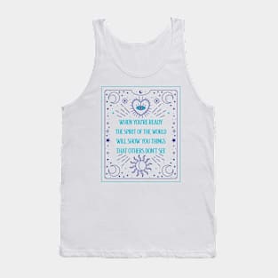 Mystical Quote Spiritual Spirituality Tank Top